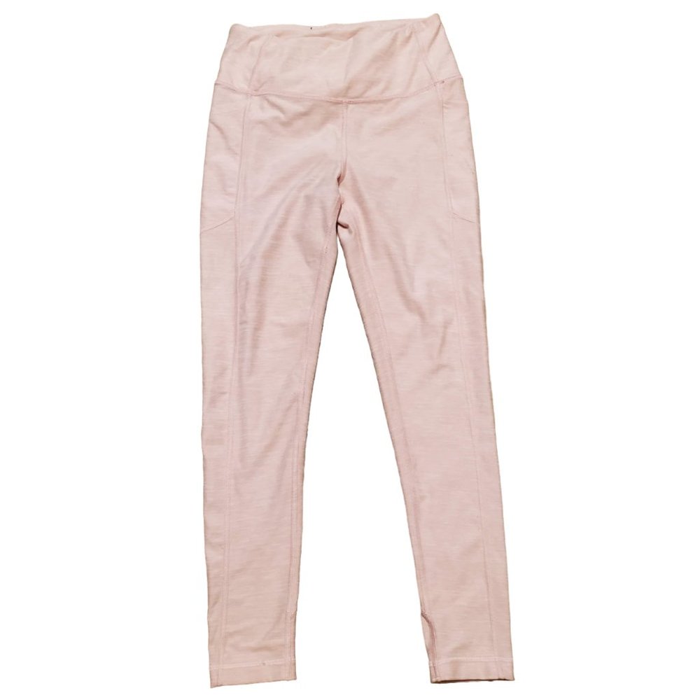 Victorias Secret Womens Light Pink Athletic Work Out Leggings Size 4